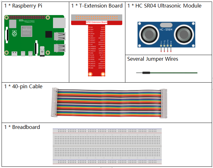 Ultrasonic sensor components