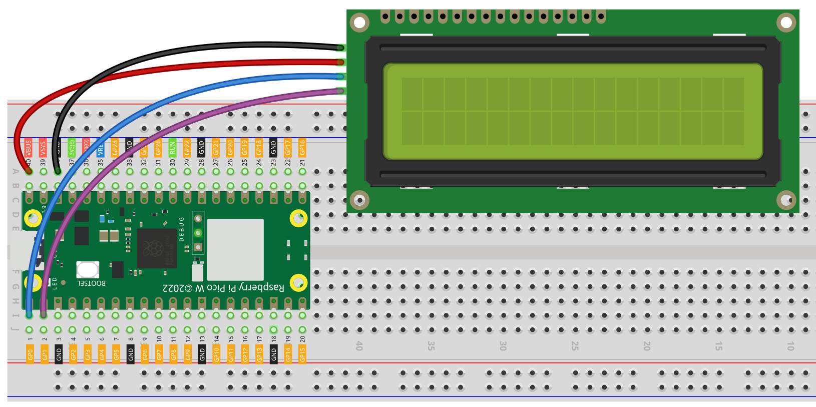 Pico LCD Schematic